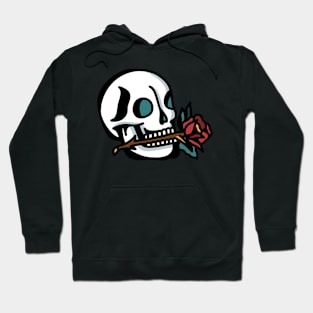 flower skull Hoodie